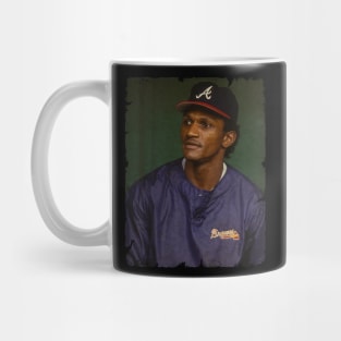 Otis Nixon in Atlanta Braves Mug